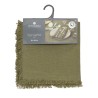 Dale color a tu mesa con el set de 2 servilletas de algodón Maha verde de Atmosphera. Fabricadas en algodón, miden 40 cm de larg