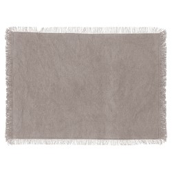 Dale un toque elegante a tu mesa con este mantel individual Maha en color gris de la marca Secret de Gourmet. Fabricado en algod