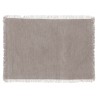 Dale un toque elegante a tu mesa con este mantel individual Maha en color gris de la marca Secret de Gourmet. Fabricado en algod