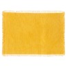 Ilumina tu mesa con este mantel individual Maha en color amarillo de la marca Secret de Gourmet. Fabricado en algodón de alta ca