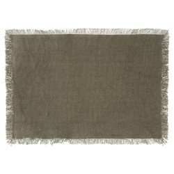 Añade un toque de calidez a tu mesa con este mantel individual Maha en color café de la marca Secret de Gourmet. Fabricado en al