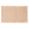 Dale un toque de elegancia a tu mesa con este mantel individual Maha en color beige de la marca Secret de Gourmet. Fabricado en 