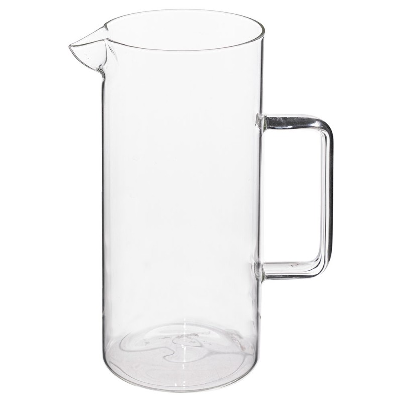 Añade un toque de elegancia a tu mesa con la elegante Jarra de Vidrio Secret Gourmet 1.5L de la marca Secret de Gourmet. Con cap