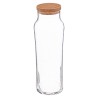 Mantén tus bebidas frescas con la botella de vidrio de 1L de Secret de Gourmet. De color transparente y fabricada en vidrio, est