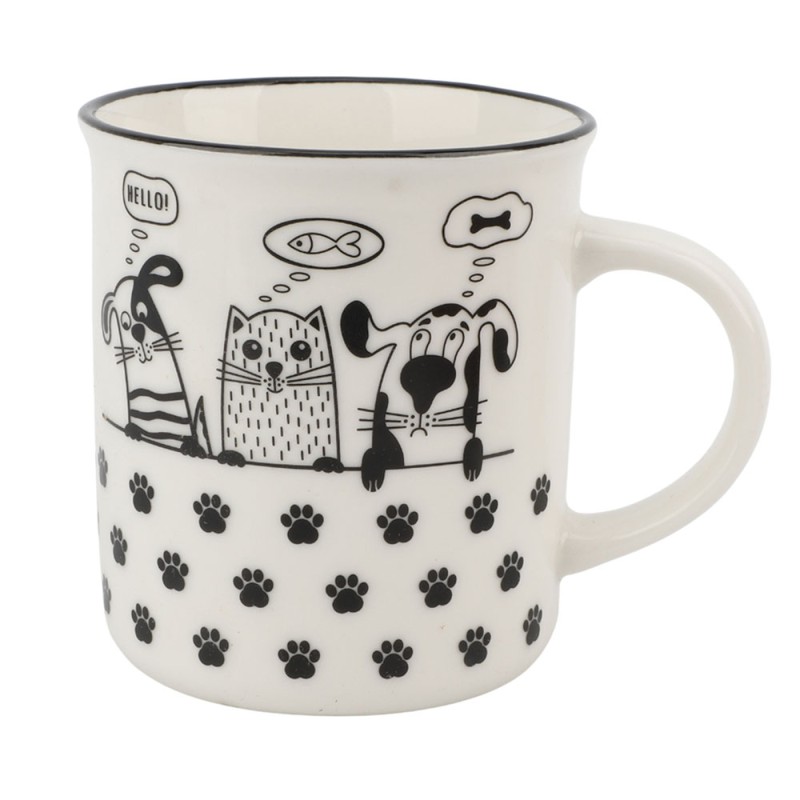 Haz que cada sorbo cuente con nuestra taza de gato. Con un diseño tierno y original, esta taza es perfecta para los amantes de l
