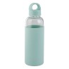 Botella De Vidrio Y Silicon Varios Colores 500Ml