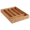 Organizador De Cubiertos De Bambu