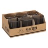 Vaso Old Fashion De Vidrio Paol Gris
