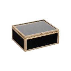 Joyero Penelope Negro 10X9X4Cm