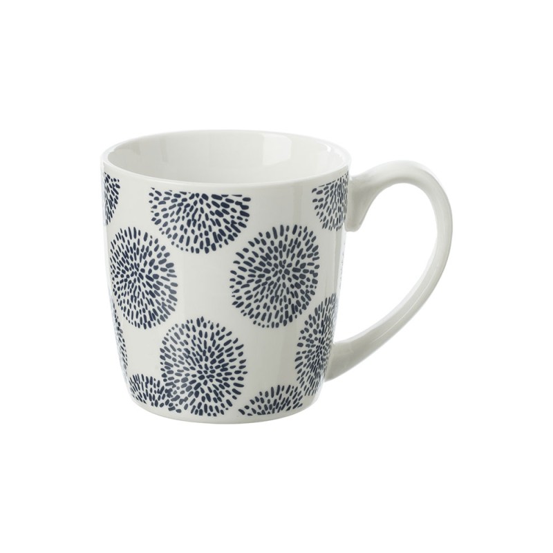 Disfruta de tus momentos de relax con la Taza de Porcelana Varios Modelos de la marca Secret de Gourmet. En azul, esta taza de c