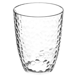 Disfruta de tus bebidas favoritas con el Vaso Pinta Estiva de 5FIVE. Fabricado en poliestireno transparente, este vaso ofrece di