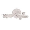 Vajilla De Porcelana Terrazo 16 Piezas