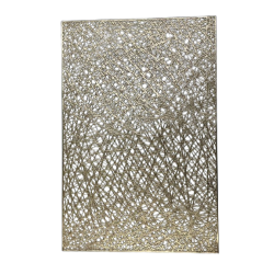 Mantel Individual Rectangular Dorado 30X45 Cm