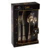 Juego De Cubiertos Gold 16 Piezas