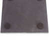 Juego De 6 Portavasos Cuadrados Gris