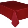 Mantel Rectangular Mate Rojo 140X240Cm