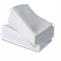 Servilleta Blanco 50X50Cm Material: 100%algodon Tamaño: 50*50cm