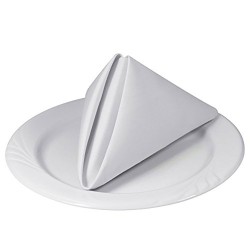 Servilleta Blanco 50X50Cm Material: 100%algodon Tamaño: 50*50cm