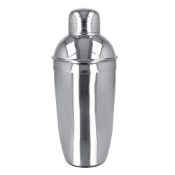 Ideal para preparar cualquier tipo de coctel, puede en Bar y Cocina con 3 Piezas vaso, tapa y contratapa, capacidad de medio lit
