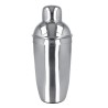 Ideal para preparar cualquier tipo de coctel, puede en Bar y Cocina con 3 Piezas vaso, tapa y contratapa, capacidad de medio lit