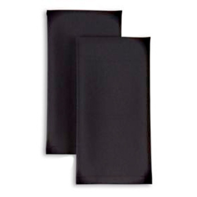Juego De 2 Servilletas De Tela - Negro