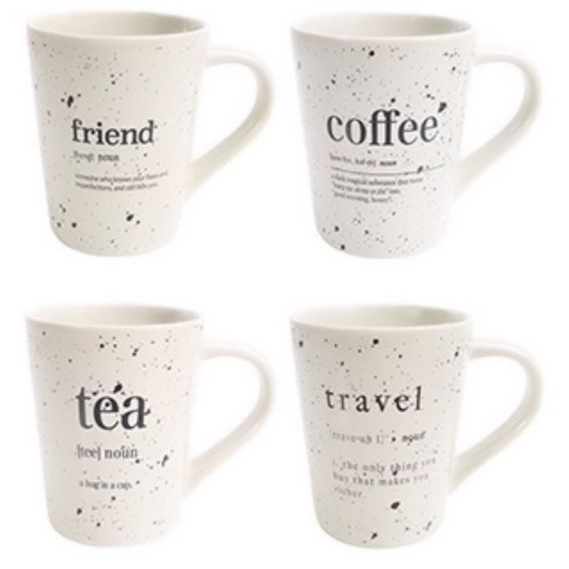 Comienza cada día con tu bebida favorita, disfrútala en una de estas elegantes e innovadoras tazas de porcelana, su diseño único