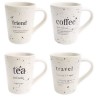 Comienza cada día con tu bebida favorita, disfrútala en una de estas elegantes e innovadoras tazas de porcelana, su diseño único