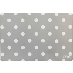 Mantel individual gris con blanco 30x45 cm.

Protege y decora tu mesa con este mantel individual rectangular moderno con antider