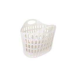 Cesto De Ropa Sucia Azul 56X36X39 De Plastico