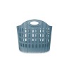 Cesto De Ropa Sucia Azul 56X36X39 De Plastico