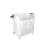 Cesto De Ropa Sucia Blanco 32X41X41 Cm De Plastico
