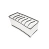 Organizador De Cajon 32X12X12 Cm En Poliester