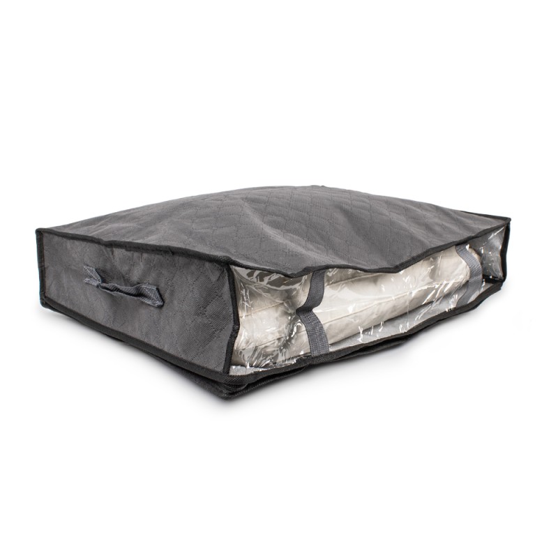 Organizador Negro En Tela 60X15X45 Cm