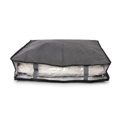 Organizador Negro En Tela 60X15X45 Cm