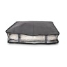 Organizador Negro En Tela 60X15X45 Cm