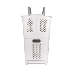 Cesta De Ropa Sucia 37X24X74 Cm Plastico