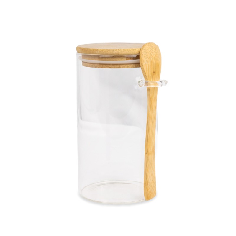 Es ideal para almacenar y organizar alimentos secos como granos, especias o snacks, su diseño transparente permite ver el conten