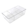 Organizadr De Acrilico Con Divisiones 26.3X15.5 Cm
