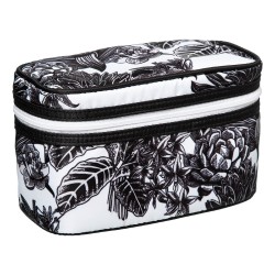 El Neceser Floral es un accesorio práctico y con encanto, decorado con un delicado estampado de flores. Perfecto para llevar tus